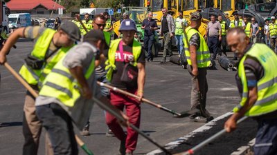 Планують відкрити наприкінці літа: Кличко перевірив, як ремонтують Велику кільцеву дорогу Планують відкрити наприкінці літа: Кличко перевірив, як ремонтують Велику кільцеву дорогу
