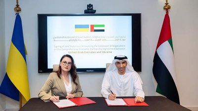 Україна та ОАЕ завершили переговори про Угоду про всеосяжне економічне партнерство