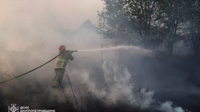 пожежа, Дніпропетровщина