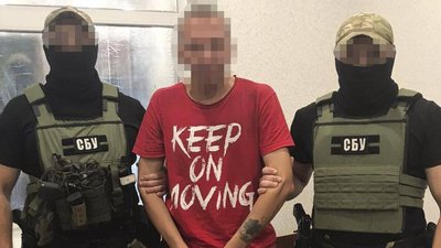 За коригування ракетних ударів по Запоріжжю затримали місцевого мешканця