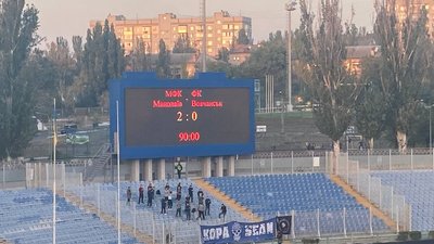 Два голи протягом трьох хвилин: МФК "Миколаїв" переміг "Вовчанськ"