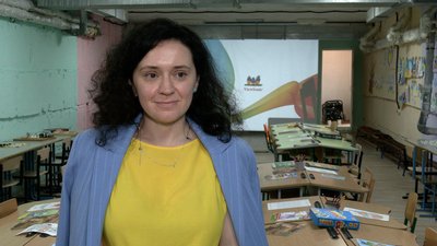 Голова благодійного фонду "Голоси дітей" Олена Розвадовська. Голова благодійного фонду "Голоси дітей" Олена Розвадовська.