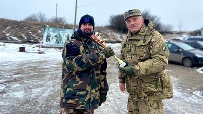 Дмитро Сінченко з Ігорем Козубом Дмитро Сінченко з Ігорем Козубом