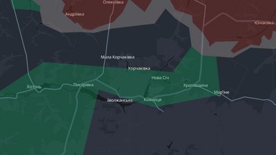 Мапа DeepState станом на 1 травня 2026 року
