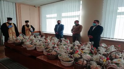 Освячені великодні кошики на Тернопільщині отримають діти, яких виховують у будинках сімейного типу