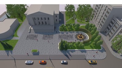 Оформлення площі від архітекторів Оформлення площі від архітекторів