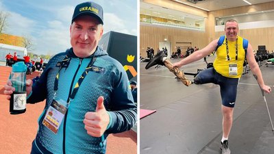 "Війна стосується усіх": черкаський ветеран, який втратив на фронті ногу