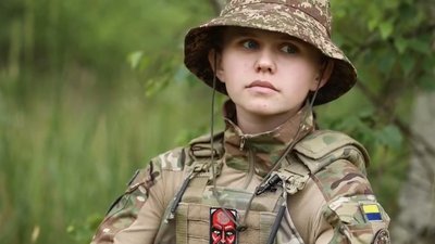 Студентка Діана з Франківщини стала рекруткою у Нацгвардії