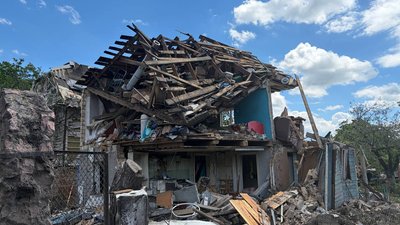 Наслідки російської атаки на Осокорках. Київ, 15 червня 2026 року