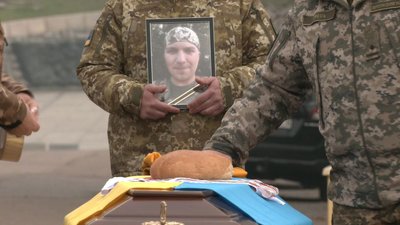 Попрощалися з двома військовими
