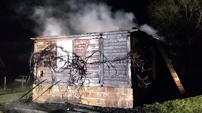 У селі на Закарпатті горів дерев'яний будинок