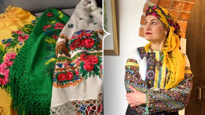 як буковинка популяризує українську хустку в Україні та за кордоном
