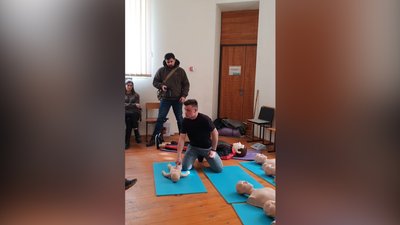 На Житомирщині студенти медичного коледжу Бердичева проводять тренінги з домедичної допомоги На Житомирщині студенти медичного коледжу Бердичева проводять тренінги з домедичної допомоги