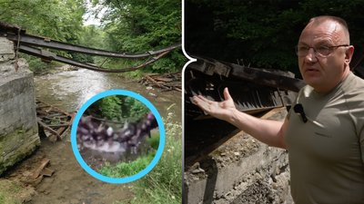 Чому у селі на Буковині обвалився міст з дітьми та чи був він аварійним
