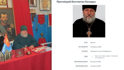 Агентурна мережа спецслужб РФ: у Запоріжжі СБУ затримала священника храму УПЦ МП та його спільника