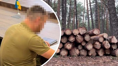 44-річного військового підозрюють у розтраті коштів на закупівлі деревини для Нацгвардії