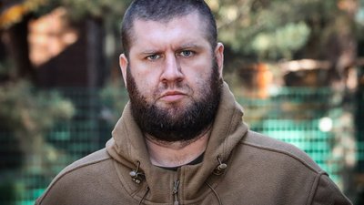 Боєць 100-ої бригади ТРО Волині на позивний "Кабан"