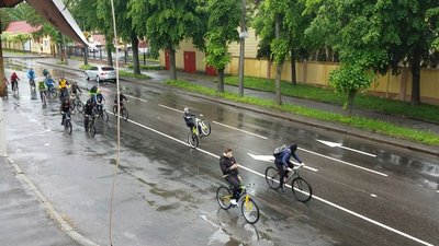 Дощовий Велодень – 2021 у Рівному. Як це проходить Дощовий Велодень – 2021 у Рівному. Як це проходить