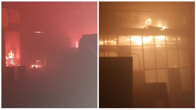У Краматорську на одному з заводів сталася пожежа