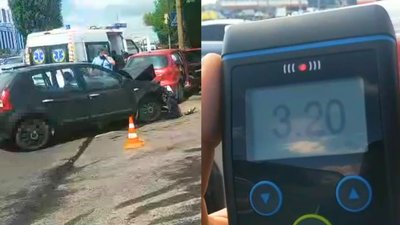 У Рівному водійка з дитиною вчинила ДТП, освідування показало 3,2 проміле