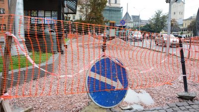 У Львові на ремонт перекрили ділянку вулиці Шевченка: що відомо