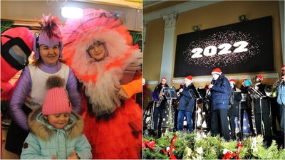 У містах і селах Кіровоградської області на головних майданчиках засвітили ялинки У містах і селах Кіровоградської області на головних майданчиках засвітили ялинки