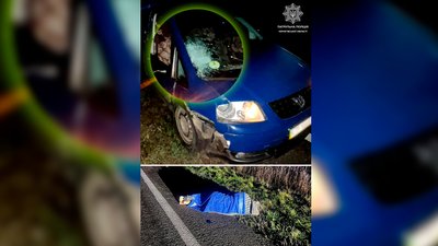 Наїхав на пішохода на Чернігівщині: водій поїхав з місця ДТП