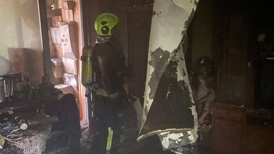 Пожежа у квартирі на столичному Печерську