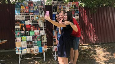 Акцію "Капуркова книжка" вдев’яте провели в Ужгороді Акцію "Капуркова книжка" вдев’яте провели в Ужгороді