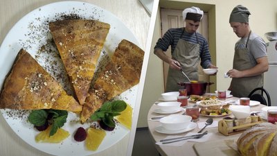 На Житомирщині в інтернаті працює кухня, де дітей із інвалідністю вчать готувати