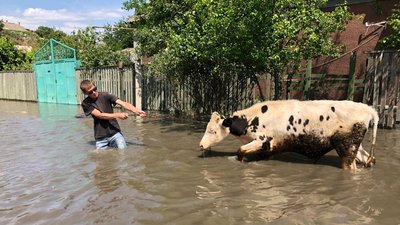 Річниця після підриву Каховської ГЕС. Фотодобірка від Суспільне Миколаїв