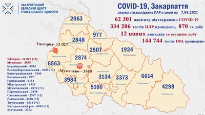 COVID-19 на Закарпатті COVID-19 на Закарпатті