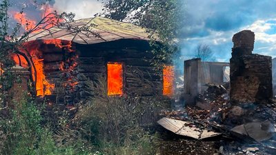 Обстріли на Чернігівщині: росіяни завдали ударів безпілотниками по селу Костобобрів 