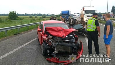 Зранку на Полтавщині сталося дві аварії, в яких травмувалися люди