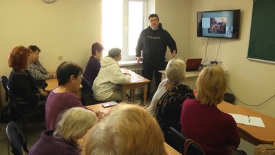 Слухачам курсу Олександр Буднецький показує історію України через призму європейської. Слухачам курсу Олександр Буднецький показує історію України через призму європейської.