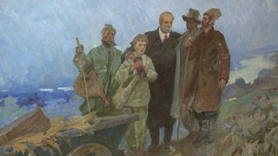 Колекціонер подарував черкаському музею "Кобзаря" полотно невідомого автора
