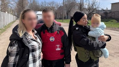 Евакуація дітей, Херсон