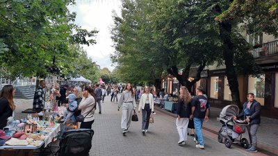 Хто приїхав на черговий ветеранський ярмарок до Луцька
