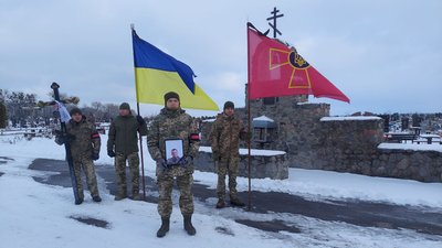 Мешканці Лебедина попрощалися з захисником Сергієм Керстюком