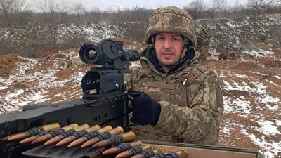 Кулеметник мобільної вогневої групи 