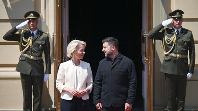 Зеленський та фон дер Ляєн