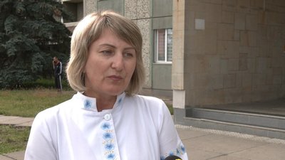 Виконувачка обов’язків заступника медичного директора Івано-Франківської обласної лікарні Леся Григорчук. Виконувачка обов’язків заступника медичного директора Івано-Франківської обласної лікарні Леся Григорчук.