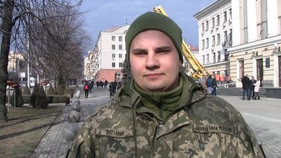 У Запоріжжі відбувся мітинг з нагоди Дня єднання України У Запоріжжі відбувся мітинг з нагоди Дня єднання України