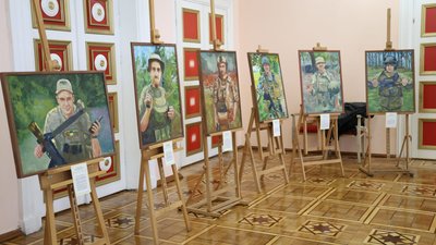 виставка, портрети