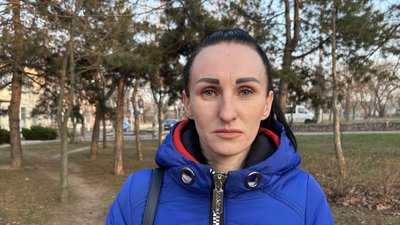 Сестра загиблого Олена Осійчук Сестра загиблого Олена Осійчук