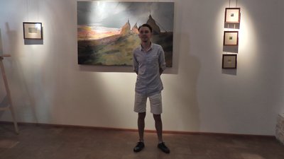 Копички Ореста Кузіва. У Франківську художник відкрив п'яту персональну виставку