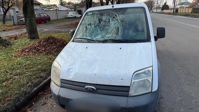 Аварія на вулиці Володимирській у Луцьку