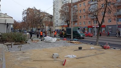 Ремонт вулиці Київська в Житомирі планують завершити до п'ятниці