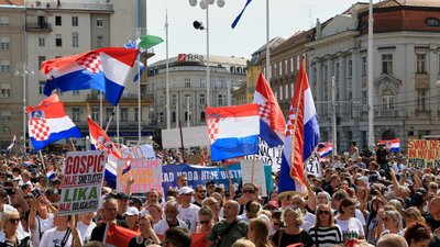 Протести у Хорватії