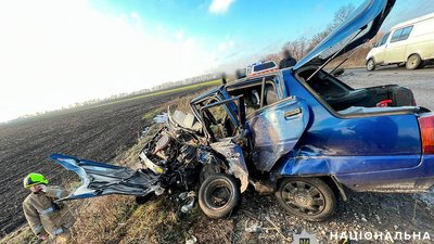 Біля Карлівки сталася аварія